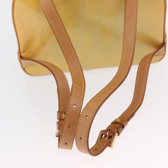 LOUIS VUITTON Monogram Vernis Marley Backpack Gris M91038 LV Auth 151778 main image 7
